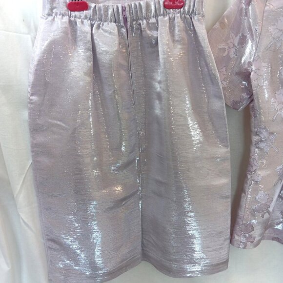 Vintage Royal Fashion USA Top And Skirt Womens Gala Dress Rare Est 1970-80s - Picture 7 of 15